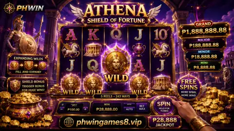 PHWIN slot screen settled into a readable resting result state